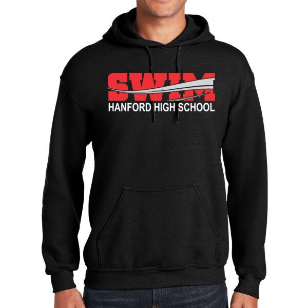 Black Swim Hoodie Thumbnail