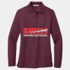 Ladies Silk Touch Long Sleeve Polo Thumbnail